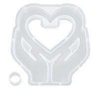 Moules de petits Vases, décorations de-Mains tenant l'amour