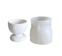 Moules de plateau d ' œufs en Silicone sur le thème de la saint-valentin, pour la fabrication de bougies, porteœufs, cuisson chocolat, projet de moulage de résine, moules de fabrication de bougies