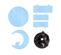 Moules de rangement uniques en silicone époxy à suspendre au mur - Moule vintage pour support mural en résine