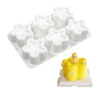 Moules de silicone - 8,4 pouces 6 Cavité Moule de cuisson antiadhésif pour pâtisse