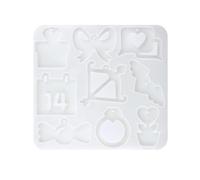Moules De Silicone Boucle D'oreille À La Main Multifères Accessoires Fabrication Bonbons Pour Le Pendentif Bonbons Pour Amant À Main En Silicone Polyvalent