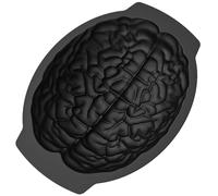 Moules de silicone d'Halloween, moules d'Halloween, silicone en forme de cerveau réaliste, Moule cerveau flexible Moule antiadhésif pour gâteau à domicile, chocolat, savon