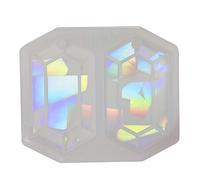 Moules De Silicone Flexible Light And Shadows Hexagon Resin Resin Moule Pendentif Pour Les Principaux Bijoux De La Couverture