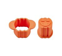 Moules de silicone, moisissure résine décorative pour Halloween, réutilisable avec conception sans bâton, fabrication moules cuisine, école, maison, célébration et fournitures d'art, 1,77x1,81 pouces