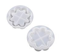 Moules de tasse de bougie en silicone de fleur empilables pour la fabrication de pots de stockage de bijoux de savons de bougies faits à la main et moule en silicone de pot de résine époxy avec moule