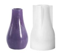 Moules de vase pour résine époxy | Moule de support de vase en résine de silicone,Petit grand Vase fleur moules Silicone coulée Vase moules pour séché fleur Vase ornement maison affichage décor