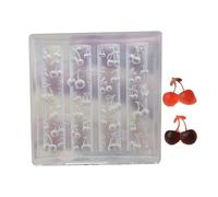 Moules D'embellissement Des Ongles En Silicone Cherries Forme De Petits Accessoires Moules De Fabrication Présents Pour Les Amateurs Beauté