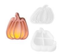 Moules d'Halloween en silicone | 2 pièces moule en silicone | atmosphère lampe art Halloween décorations pour débutants mariage extérieur adultes vacances passe-temps