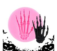 Moules d'Halloween, moules en silicone pour Halloween, les moules de cuisson effrayants d'Halloween peuvent améliorer le goût de chaque dessert, ce qui le rend parfait pour tout dessert.