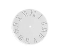 Moules d'horloge en silicone avec chiffres arabes pour horloges murales/de bureau faites à la main et décoration en plâtre, projets d'artisanat en résine époxy, appels surdimensionnés, fonte