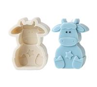 Moules en argile de dessin animé pour la fabrication de figurines d'animaux mignons adaptés pour les amateurs de fabrication artisanale Moules en résine d'animaux