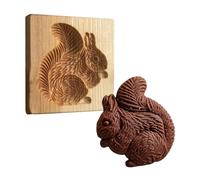 Moules en bois réutilisables pour biscuits | Moules à biscuits pour boulangers, parents, débutants, professionnels, maison, appartement, fête, école