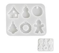 Moules en époxy ResiJewelryn réutilisables, antiadhésifs, faits à la main | Moule à bijoux en silicone réutilisable pour fabrication de bijoux en résine époxy, savon, cire de soja