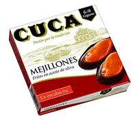 moules en escabèche geantes 60 gr cuca