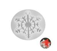 Moules en forme de flocon de neige en silicone pour la fabrication de bijoux avec un matériau résistant pour la fabrication de boucles d'oreilles en résine, colliers suspendus et plus encore