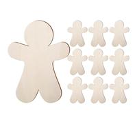 Moules en pain d'épice - Plusieurs pendentifs de Noël en bois pour bricolage - Disques en bois vierges - Décoration pour anniversaire, mariage, voyage, mur, fenêtre, maison, famille