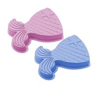 Moules En Queue De Poisson, 2 Pièces, Moules De Style Créatif, Moules À Gâteaux, Moules De Cuisson En Silicone, Moules À Chocolat