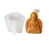 Moules en résine Bodhisattva en forme de bus religieux pour la fabrication de savon, mousses, gâteaux, pâtisseries, décorations en gypse pour la fabrication