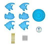 Moules En Résine De Cloche À Vent Kit Bricolage En Silicone Carillons Éoliens Moulage Époxy Pour Créer Des Décorations Fête À Domicile Moulage Époxy Unique