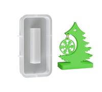 Moules en résine de Noël en silicone - Moule à bougies en résine flocon de neige de Noël, outils d'artisanat pour décoration d'intérieur, arts et artisanat, cheminée, bureau, bibliothèque, fête de