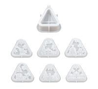 Moules En Résine De Noël - Fournitures Artisanat Réutilisables À Démoulage Facile | Forme à Bougie Lanterne de Noël | Pour Fêtes, Adultes Et Débutants, Plâtre, Décorations Et Pièces