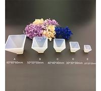 Moules En Résine De Silicone, 1 Pièce, Pour Bricolage, Résine Époxy Uv, Fleurs Séchées, Bijoux, Fabrication De Moules, Outils Pour Bougies, Figurines