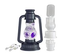Moules en résine de silicone - Ensemble de moulage de lampe rétro - Moule à lumière LED avec fonction de démoulage facile - Décoration de lanterne avec forme flexible - Outil de bricolage en matériau