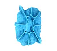 Moules en résine de silicone pour créer des figurines de femme indienne, parfaits pour la cuisson et la cuisson en résine