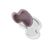 Moules en résine de silicone pour plateaux à bijoux - Moules de rangement en silicone translucide pour plateau en résine unique - Projets d'artisanat