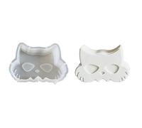 Moules en résine d'Halloween, moule à fondant d'Halloween, moule en plâtre pour résine époxy, artisanat, savon, arôme, perles, chocolat, dessert, cupcakes, gelée, pendentif, voiture, aromathérapie