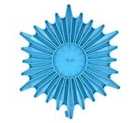 Moules en résine d'horloge en forme de grand nombre en silicone époxy pour décoration d'intérieur, décoration murale