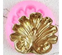Moules en résine en forme de fleur, 4 x 3,7 cm, moules en silicone avec bordure en relief pour cupcakes, fondants, outils de décoration de gâteaux, moules à chocolat, argile, bonbons
