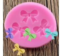 Moules en résine en forme de fleur - 5,7 x 4,9 cm - Petit moule à gâteau en silicone - Outils de décoration de gâteaux - Savon - Moule à gâteau en forme de nœud papillon