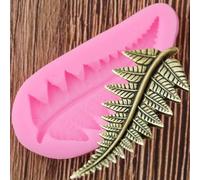 Moules en résine en forme de fleur, 6,5 x 3,1 cm, moule en silicone 3D en forme de feuille d'arbre pour fondant, décoration de gâteau, feuilles de chocolat, moule à gumpaste