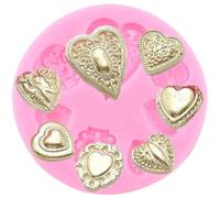 Moules en résine en forme de fleur pour la Saint-Valentin, lèvre, cœur, amour, moule en silicone en forme d'ailes d'ange, biscuits, cupcakes, chocolat, bonbons, fondant, outils de décoration de gâteau