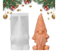 Moules en résine en forme de nain, 9,5 x 5,5 x 5,5 cm, 55 g, moule réutilisable pour décoration de Noël, Thanksgiving, décoration d'intérieur, décorations à faire soi-même, aromathérapie