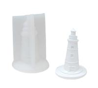 Moules en résine en forme de phare - Support en silicone pour résine époxy, décoration de maison, de bureau