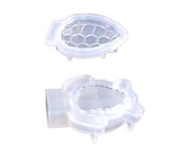 Moules en résine en silicone avec couvercles en forme de tortue 3D - Moule de moulage époxy pour bijoux - Moule de rangement pour résine