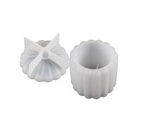 Moules en résine en silicone pour pot de fleurs, cendrier, boîte de rangement pour bijoux, pot de fleurs