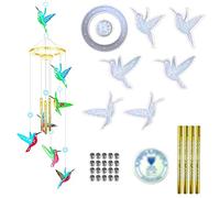 Moules en résine époxy en colibri, doux, , carillon, cloche à vent, moule en silicone pour loisi créatifs, fabrication clochettes à vent, décorations d'intérieur et d'extérieur