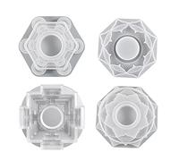 Moules en résine époxy en forme de fleur/étoile pour mouler des bijoux, boîte de rangement, cendrier, décoration de table à la maison
