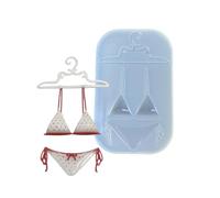 Moules en résine époxy faits à la main pour la fabrication de bijoux en forme de sous-vêtements et pendentifs en silicone, parfaits pour les pendentifs et les bonbons