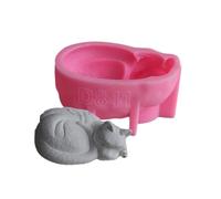 Moules en résine époxy pour animaux - Texture silicone - Convient pour créer des monuments commémoratifs uniques pour animaux de compagnie avec des chats et des chiens