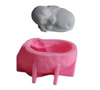 Moules en résine époxy pour animaux - Texture silicone - Convient pour créer des monuments commémoratifs uniques pour animaux de compagnie avec des chats et des chiens