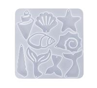 Moules en résine époxy pour boucles d'oreilles, pendentifs, pendentifs uniques pour bijoux en résine de cristal