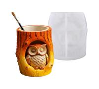 Moules en résine époxy | Souche d'arbre anti-adhésif - Moule en résine époxy mignon - Pour décoration d'intérieur, projets artistiques, pot de fleurs, organisateur de pots de fleurs, plâtre