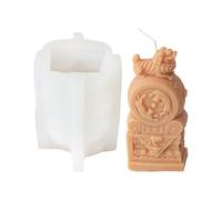 Moules en résine multi-usages pour fabrication de savon en forme d'animal - Fournitures pour la main en forme d'éléphant