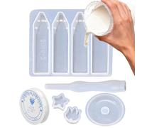 Moules en résine pour dessous de verre Moule en silicone Noël antiadhésif | Forme pour dessous-de-plat de fête Pour Bassine à Vaisselle Marmite Bol Table Comptoir Cuisine Café Un costume