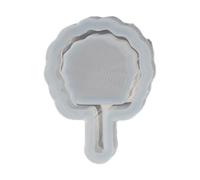 Moules en résine UV en forme d'éventail - Moule vintage en silicone pour la fabrication à la main - Moule unique en forme de papillon