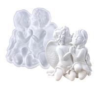 Moules en silicone 3D - Ange - Résine époxy - Pour garçons et filles - Petits anges - Pour décoration de la maison, bricolage, ornements